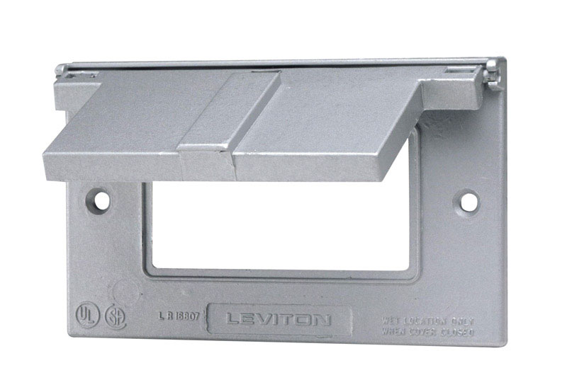 LEVITON进口代理批发 Leviton Decora 矩形热塑性塑料 1 个 GFCI 盖