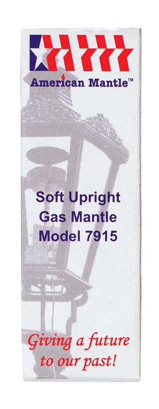 7915 Soft Upright Gas Light Mantle For Outdoor Use