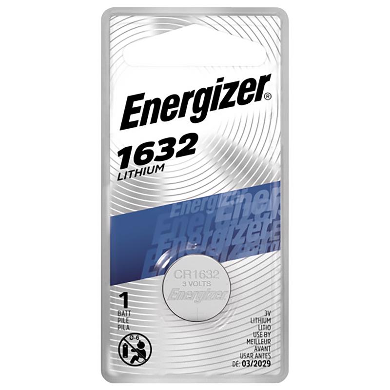 Energizer 1632 Lithium 3 V Keyless Entry Battery – Single Pack