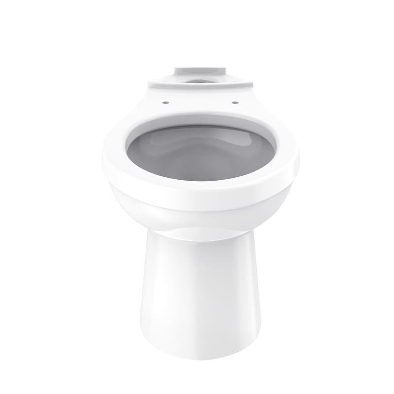 Gerber Maxwell 1.28 gal White Round Toilet Bowl | WR Paint