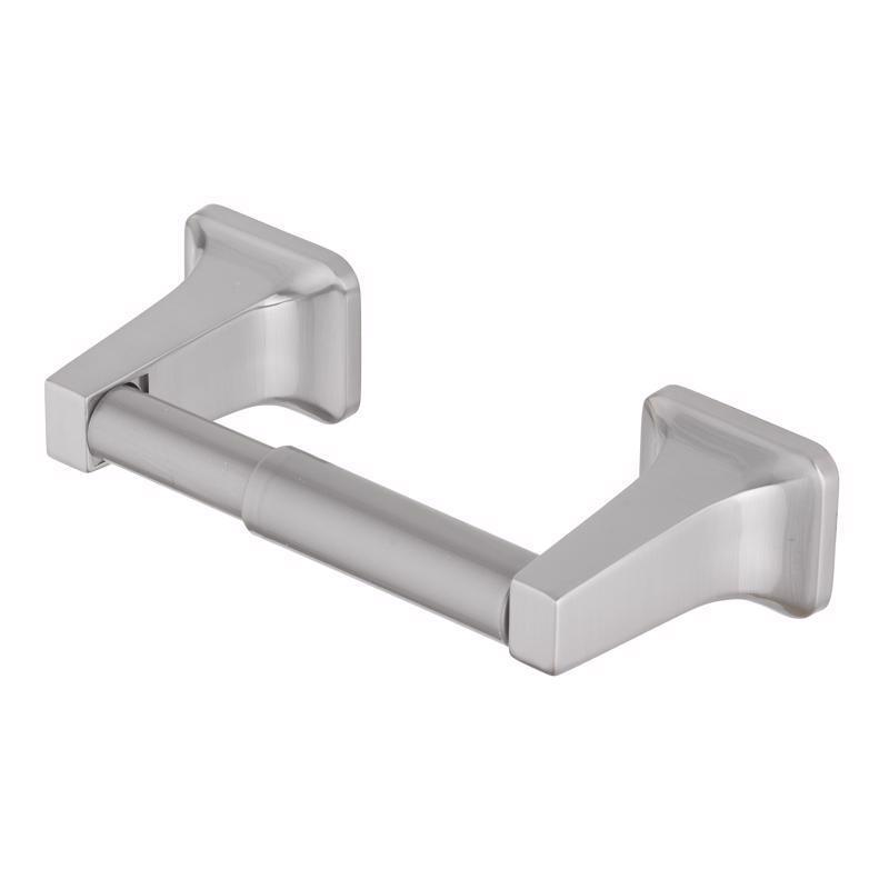 OakBrook Brushed Nickel Metallic Toilet Paper Holder