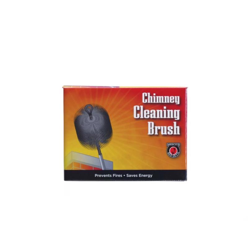 MEECO'S RED DEVIL 6 in. Square Steel Chimney Brush