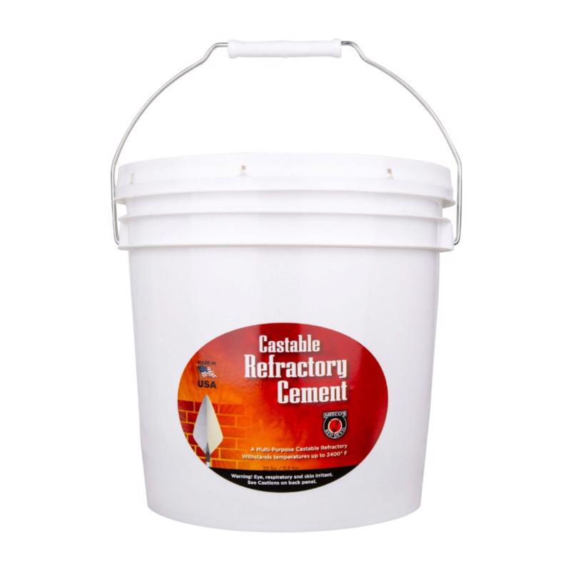 Meeco's Red Devil Refractory Cement