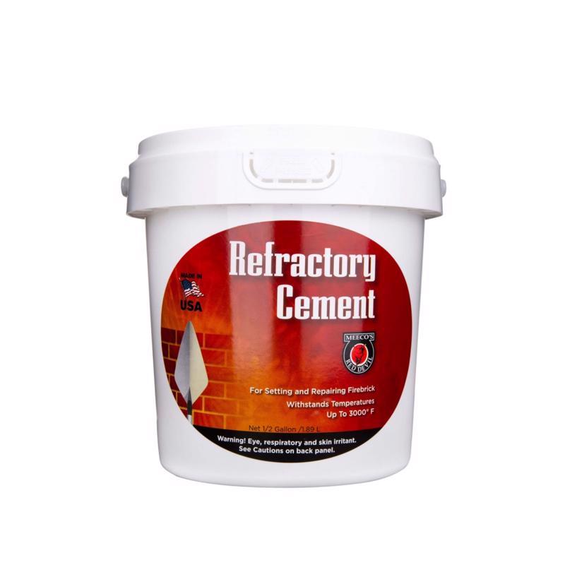 Meeco's Red Devil Refractory Cement