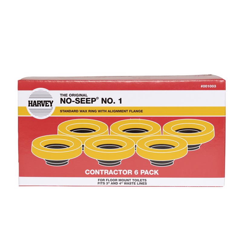 Harvey Wax Ring with Flange Petroleum Wax For Universal