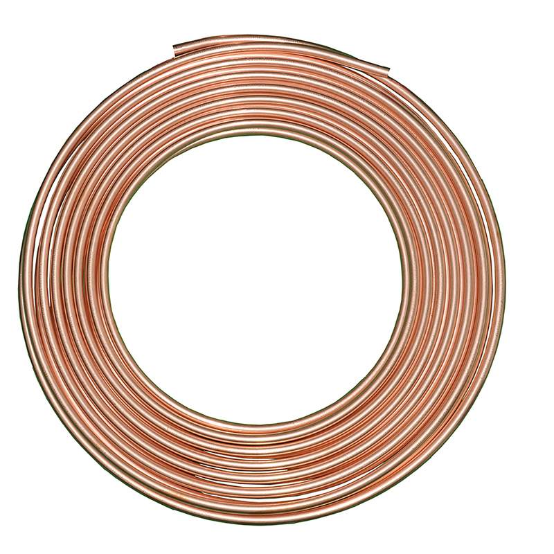 REFR TUBING COPPR 1/4X50