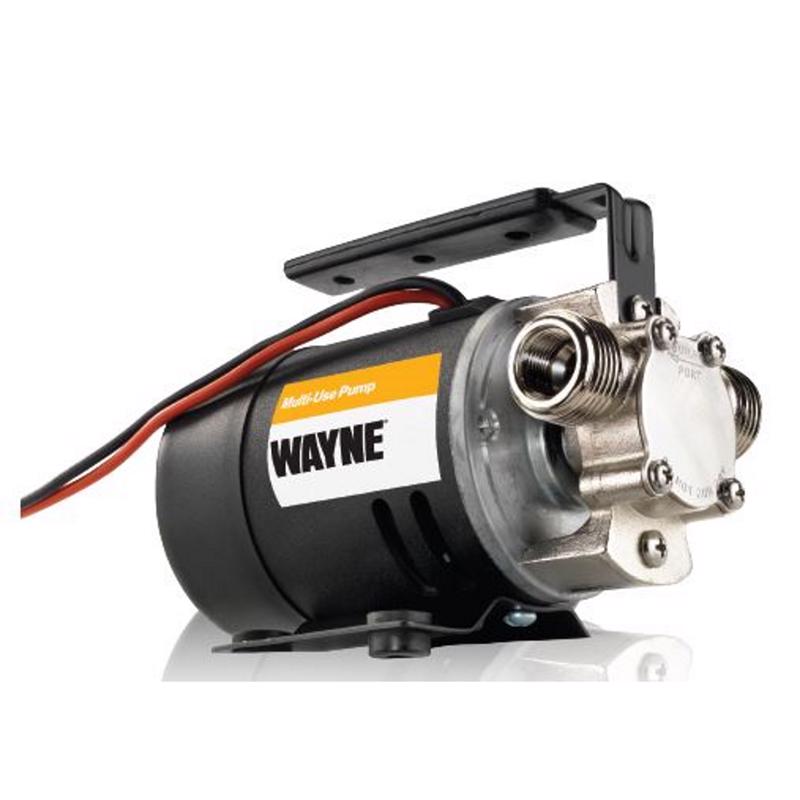 酷牌库|商品详情-WAYNE进口代理批发 Wayne 1/8 HP 350 gph 镀铬青铜无开关开关底部直流输送泵