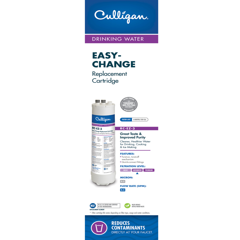 CULLIGAN进口代理批发 Culligan 制冰机/冰箱替换墨盒 适用于 Culligan