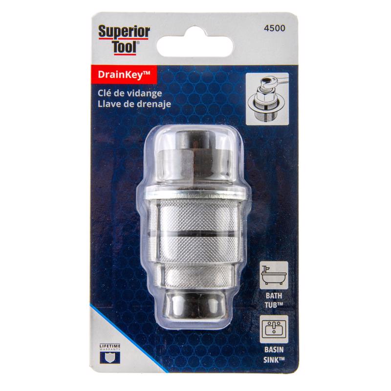 酷牌库|商品详情-SUPERIOR TOOL进口代理批发 高级工具排水钥匙 1-1/4 英寸 D 1 件