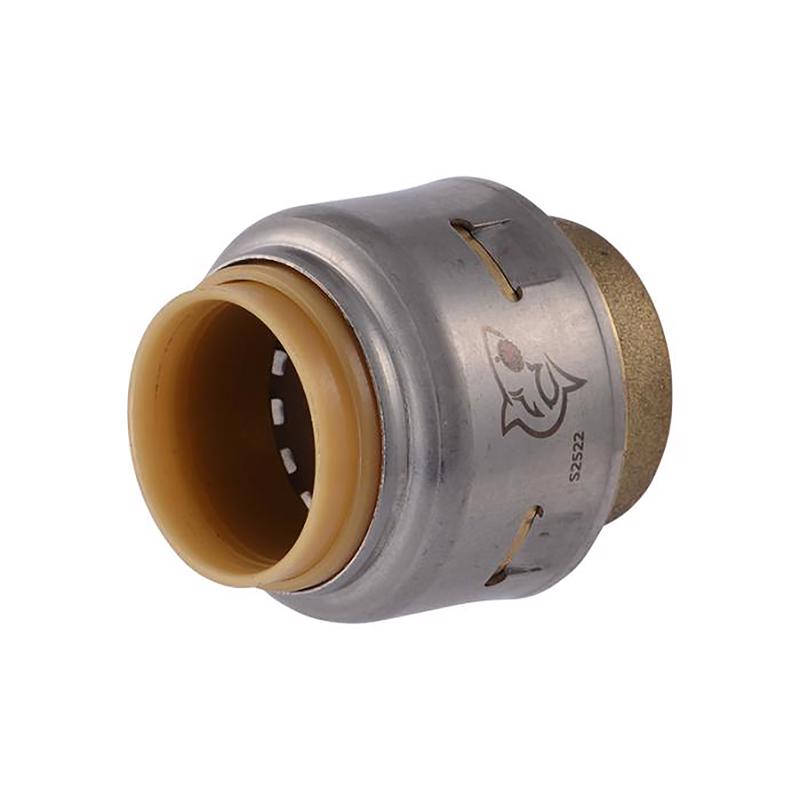 SharkBite Push to Connect 1/2 in. PTC each Brass Connector