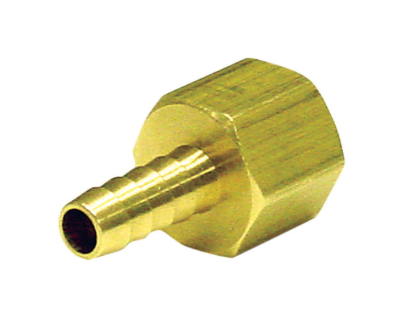 JMF Company Brass 1/4 in. D X 3/8 in. D Adapter 1 pk
