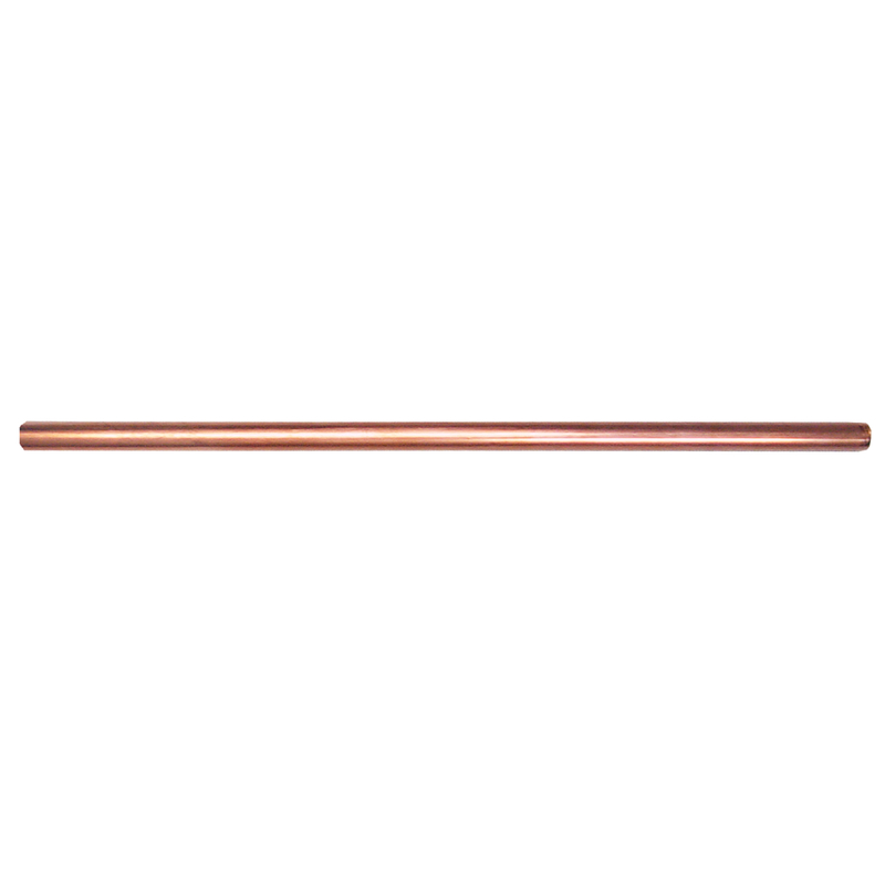 Hard Copper Tube, Type M, 0.5 In. X 5 Ft. For Plumbing