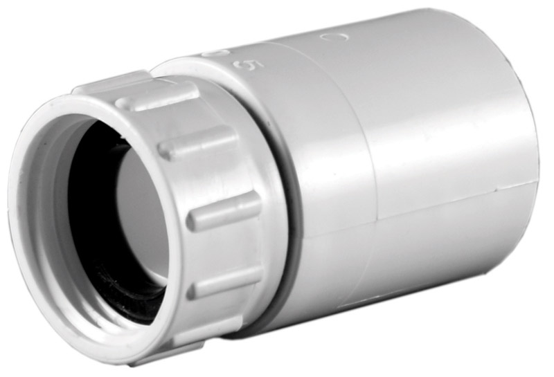 Lasco Schedule 40 FHT X 3/4 in. 31 D Slip PVC Swivel Hose Adapter