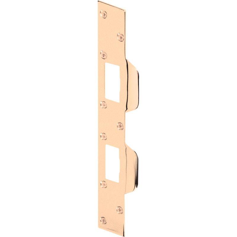 PRIME-LINE进口代理批发 Prime-Line 11 英寸 HX 1.625 英寸 L 镀黄铜钢 最大安全性组合攻击