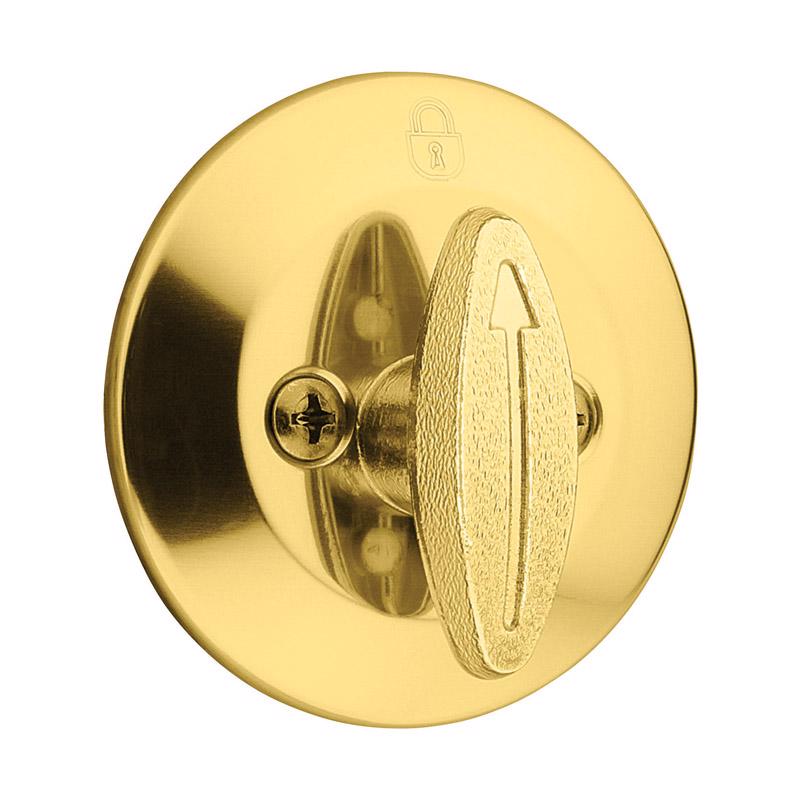 KWIKSET进口代理批发 Kwikset 抛光黄铜金属锁舌