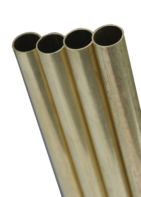 K&S 5/16 in. D X 1 ft. L Round Brass Tube 1 pk K&S 5/16 in. D X 1 ft. L Round Brass Tube 1 pk