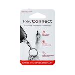 KEYSMART进口代理批发 KeySmart KeyConnect 不锈钢银色旋转钥匙圈