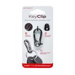 KEYSMART进口代理批发 KeySmart KeyClip 不锈钢银色登山扣钥匙链