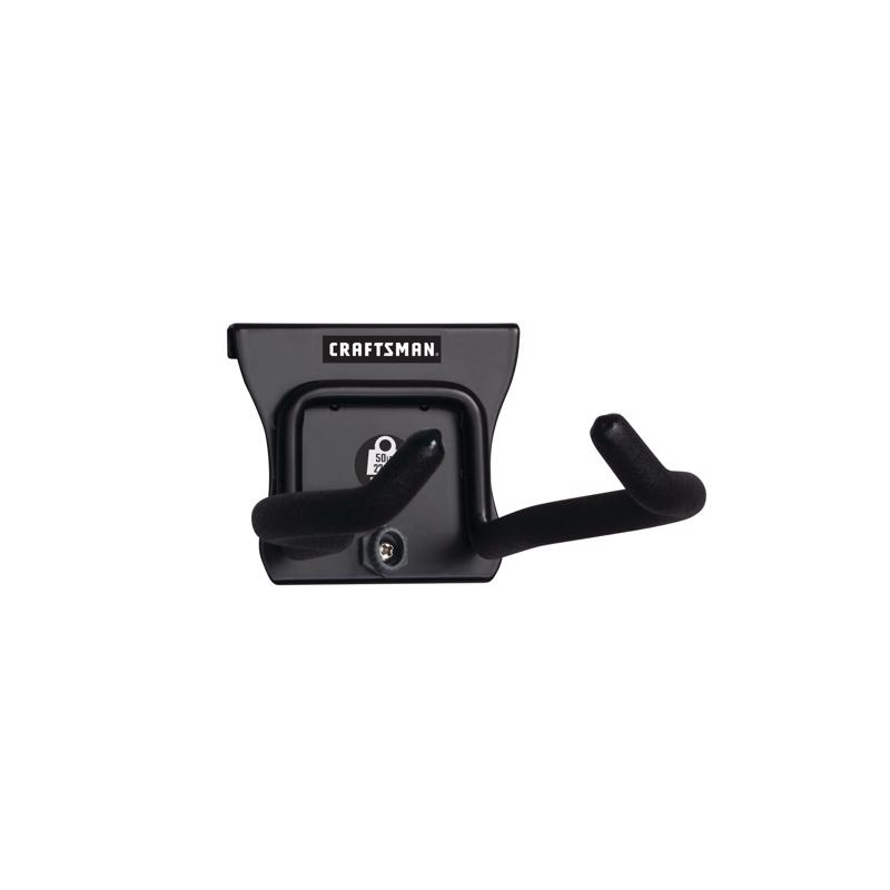 Craftsman VersaTrack 13 in. L Black Steel Outdoor Power Equipment Hook 50 lb. cap. 1 pk