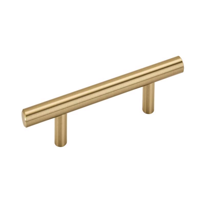 Bar Cabinet Pull in Champagne Bronze Finish, 3 Inch Length