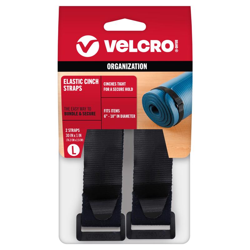 VELCRO BRAND进口代理批发 VELCRO 品牌大号尼龙捆绑带 30 英寸长 2 包