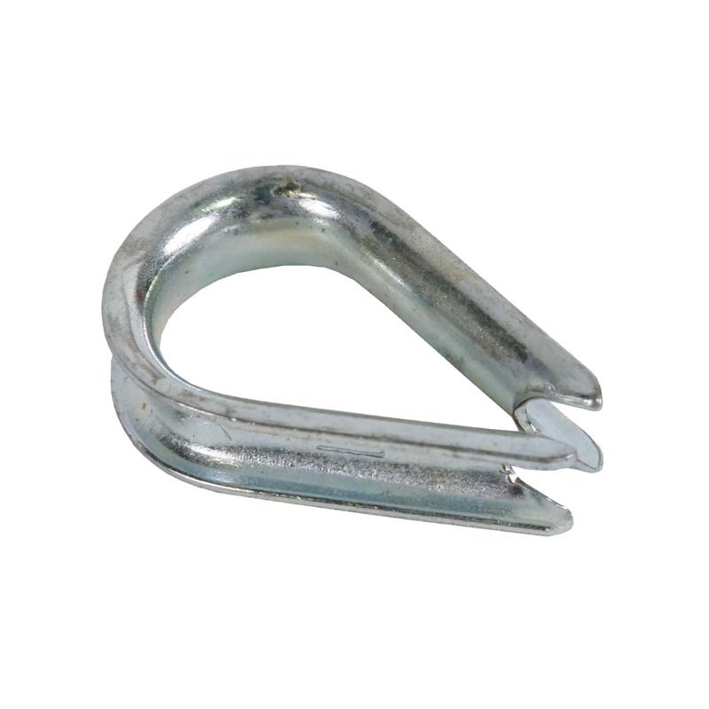 5/16 Inch Galvanized Standard Duty Thimble - Zinc Coated