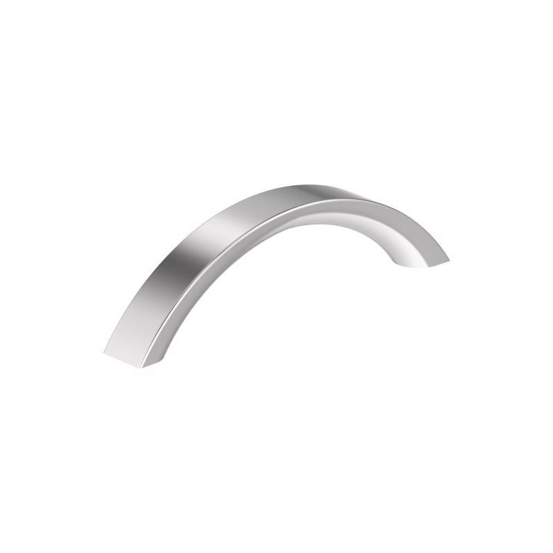 Amerock Contemporary Arch Cabinet Pull 3-3/4 in. Polished Chrome Silver 1 pk