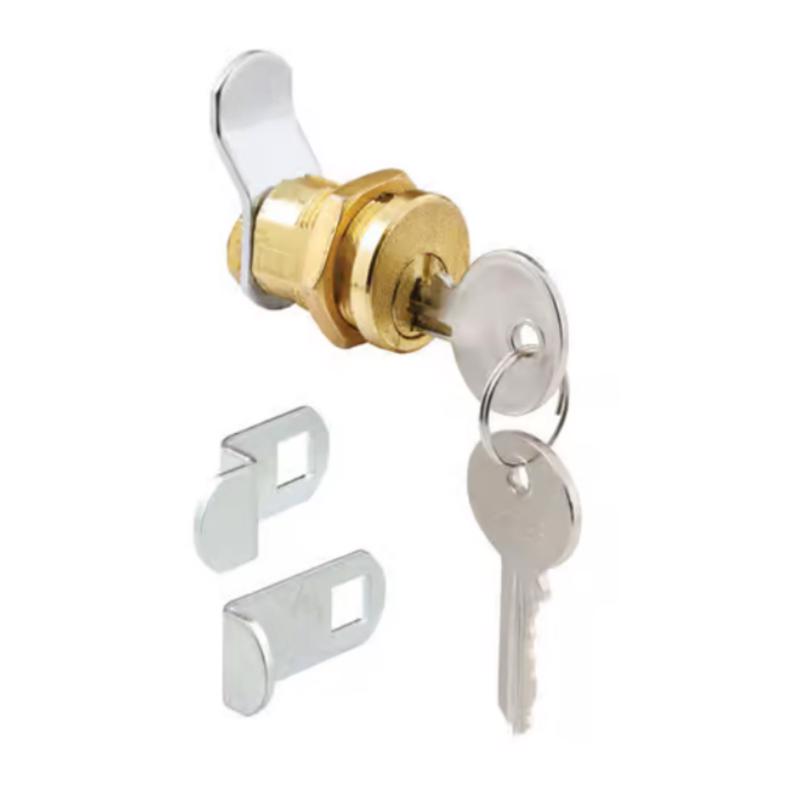 ATC Brass Plated Steel Counter Clockwise Mailbox Lock 2