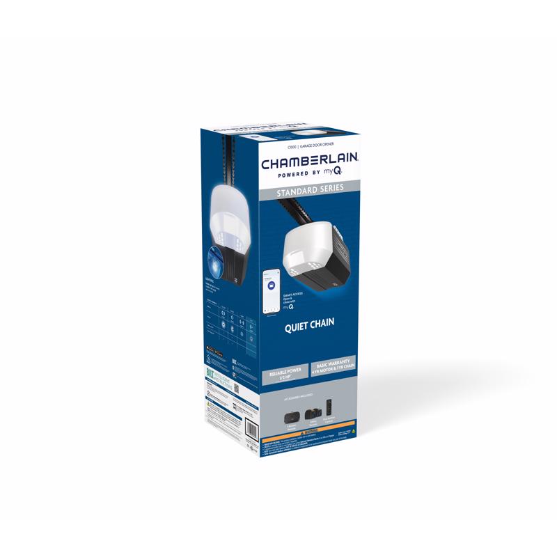 Chamberlain 1/2 HP Chain Drive WiFi Compatible Smart-Enabled Garage Door Opener