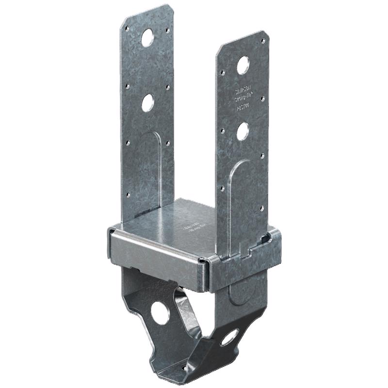 Simpson Strong-Tie 6.5 in. H X 5.5 in. W Galvanized Steel Post Base