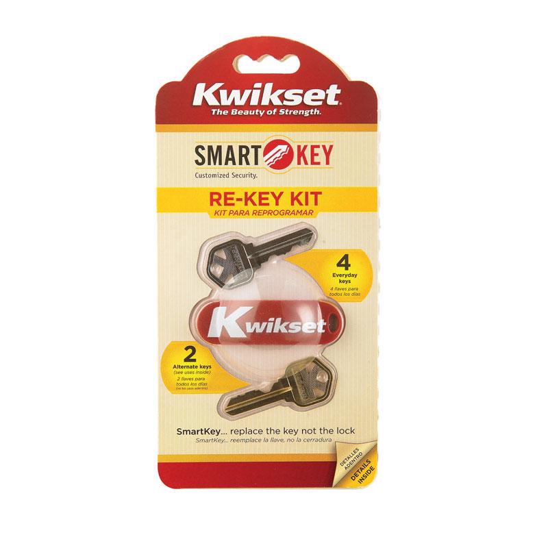 KWIKSET进口代理批发 Kwikset 金属智能钥匙重新钥匙套件 1 件装