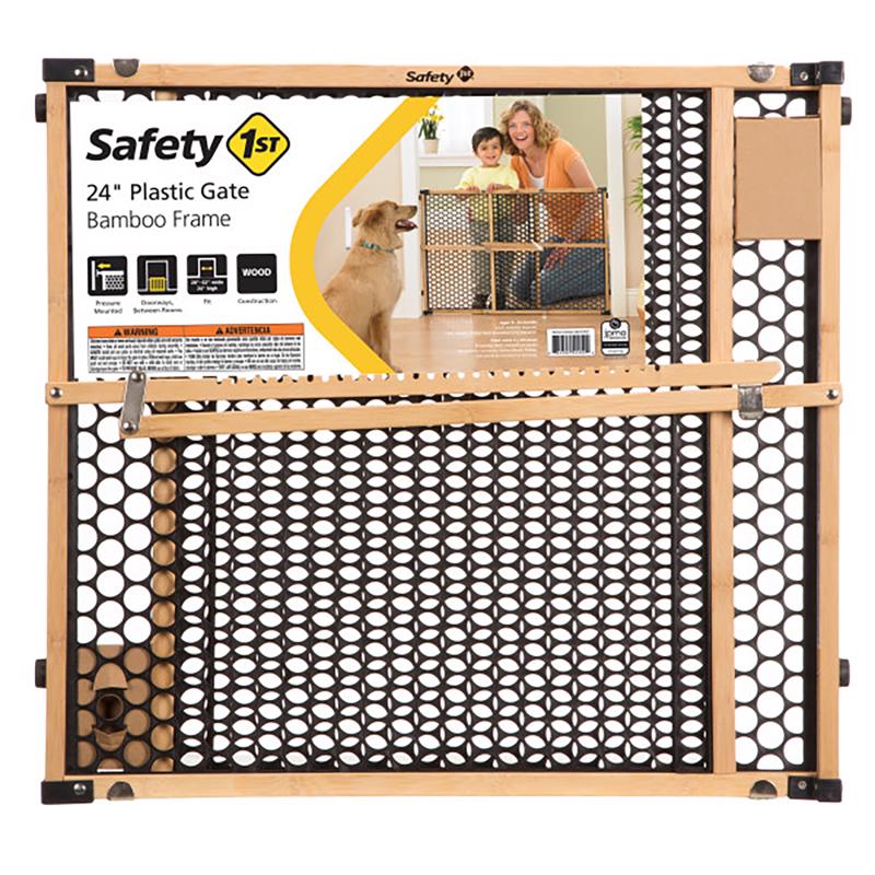 SAFETY 1ST进口代理批发 Safety 1st 多色 24 英寸 HX 28-42 英寸 W 木质儿童安全门