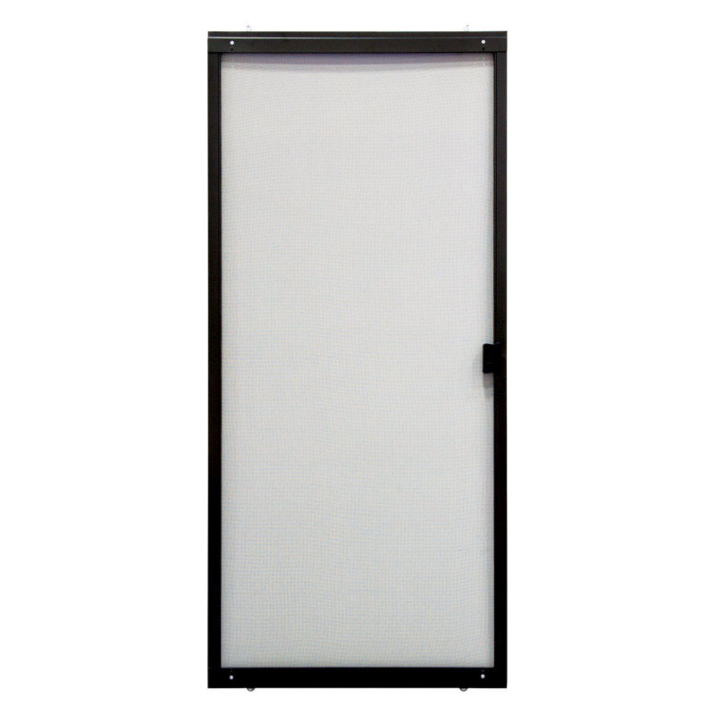 Precision 80 in. H X 30 in. W Breezeway Gray Steel Adjustable Sliding Screen Door Precision 80 in. H X 30 in. W Breezeway Gray Steel Adjustable Sliding Screen Door