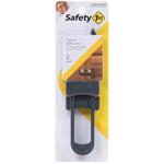 SAFETY 1ST进口代理批发 Safety 1st 黑色塑料柜滑动锁 2 件装