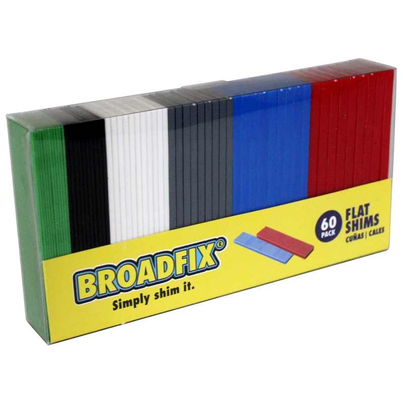 BROADFIX进口代理批发 Broadfix 1.13 英寸宽X 4 英寸长塑料垫片 60 个一包