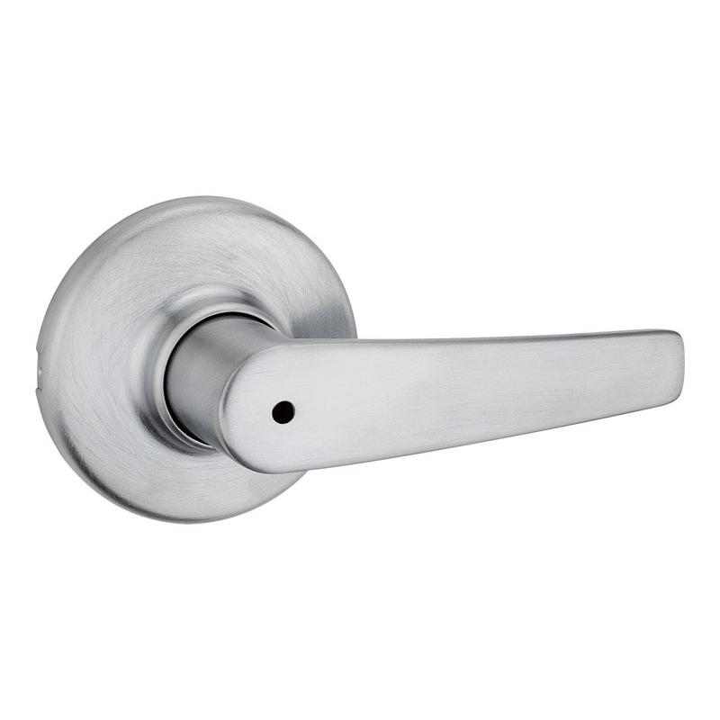 KWIKSET进口代理批发 Kwikset Delta Satin Chrome 隐私杆 右手或左手