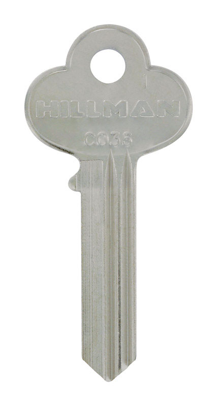 HILLMAN进口代理批发 Hillman KeyKrafter 住宅/办公室通用钥匙坯 242 CO36 单把