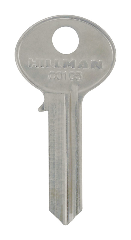 HILLMAN进口代理批发 Hillman KeyKrafter 住宅/办公室通用钥匙坯 203 CO105 单把