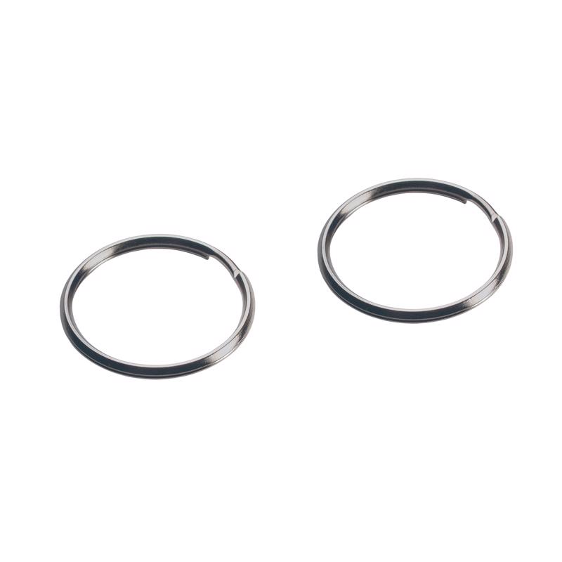 HILLMAN Tempered Steel Assorted Split Rings/Cable Rings Key Ring