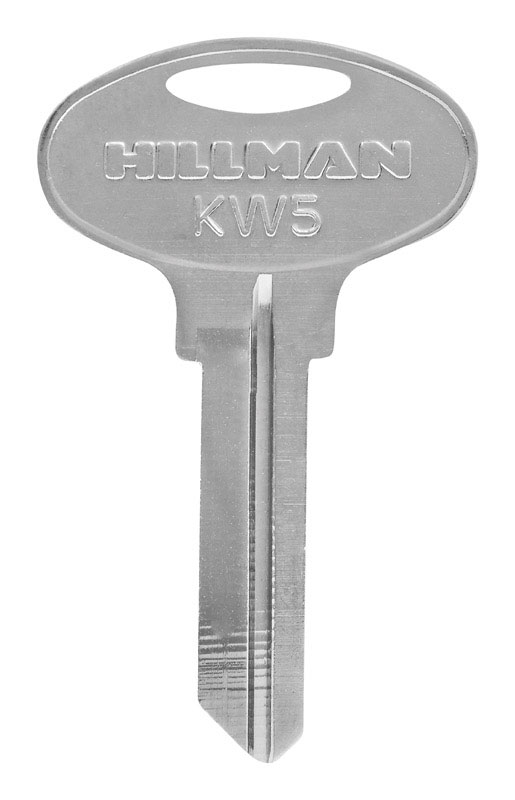 HILLMAN进口代理批发 Hillman 传统钥匙住宅/办公室钥匙坯 66 KW5 单只适用于 Kwikset 锁