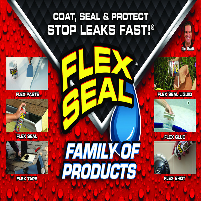 酷牌库|商品详情-FLEX SEAL FAMILY OF PRODUCTS进口代理批发 34 英寸高 X 18.25 英寸宽 如电视上所示 Flex Seal 油漆/杂物/清洁 POP 卡 每张 1 张