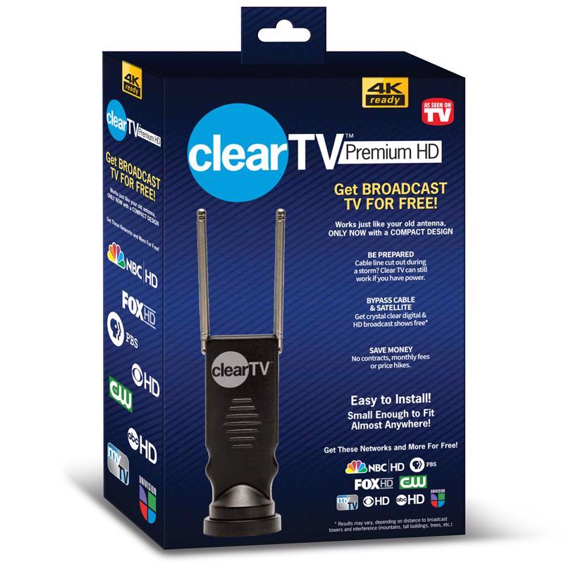 CLEARTV进口代理批发 ClearTV 室内天线金属/塑料 1 个装