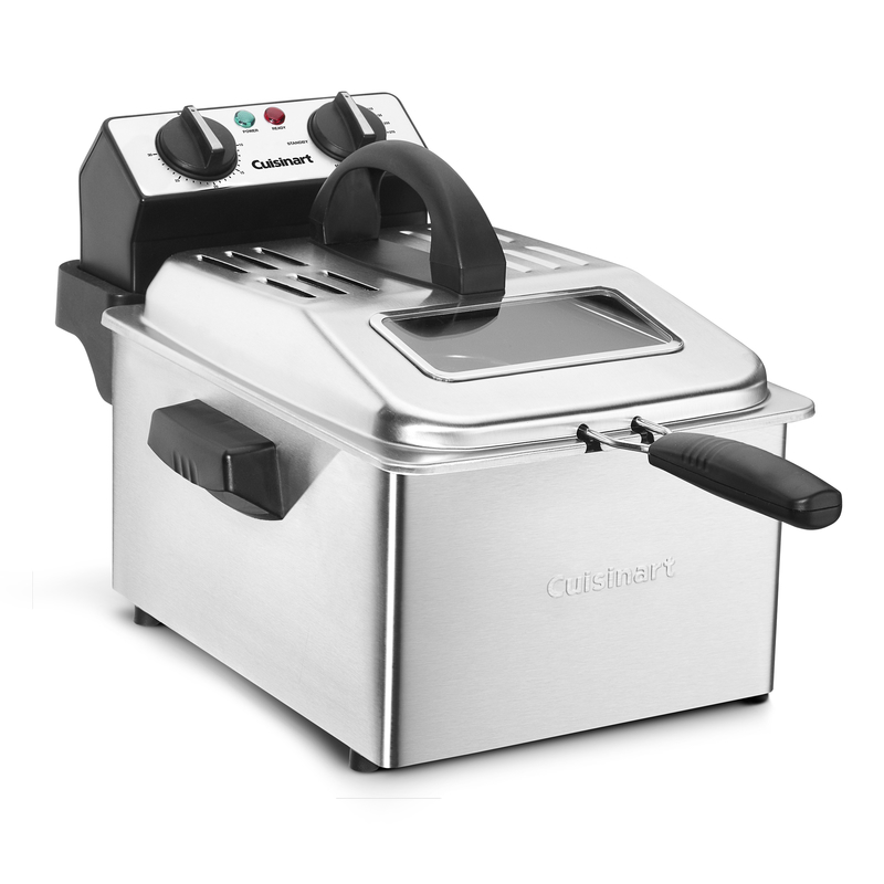 CUISINART进口代理批发 Cuisinart 银 4 夸脱油炸锅