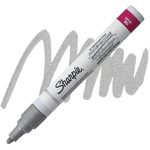 SHARPIE进口代理批发 Sharpie 银色中号笔尖油漆笔 1 件装