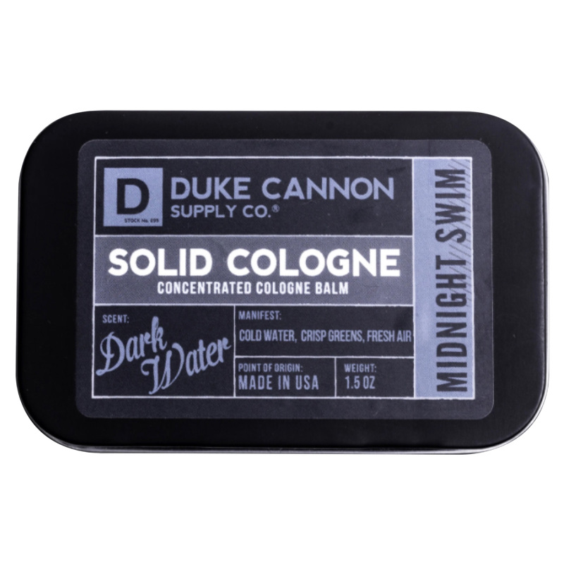 DUKE CANNON进口代理批发 Duke Cannon 午夜游泳古龙水 1.5 盎司 1 包