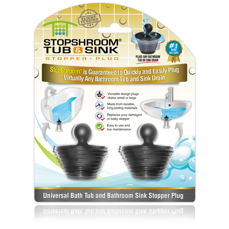 STOPSHROOM进口代理批发 StopShroom 2 英寸哑光橡胶排水保护器