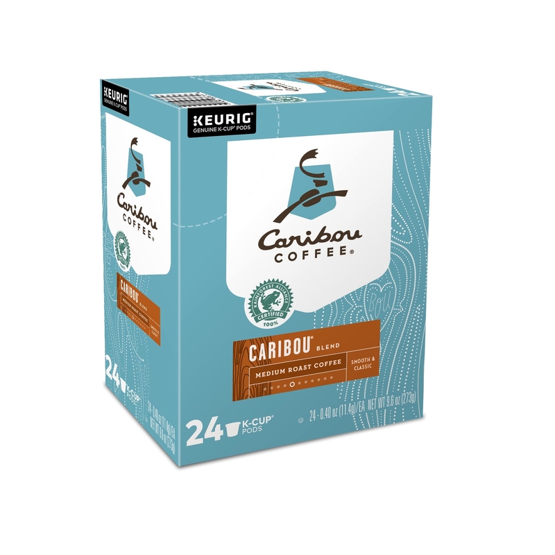 KEURIG进口代理批发 Keurig Caribou 中度烘焙咖啡 K 杯 24 包