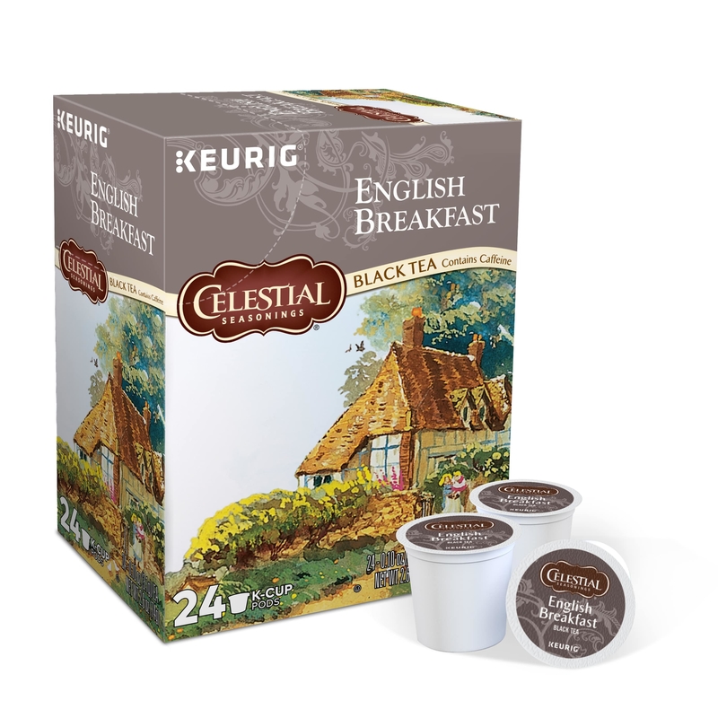 酷牌库|商品详情-KEURIG进口代理批发 Keurig Celestial Seasonings 英式早餐茶 K 杯 24 包