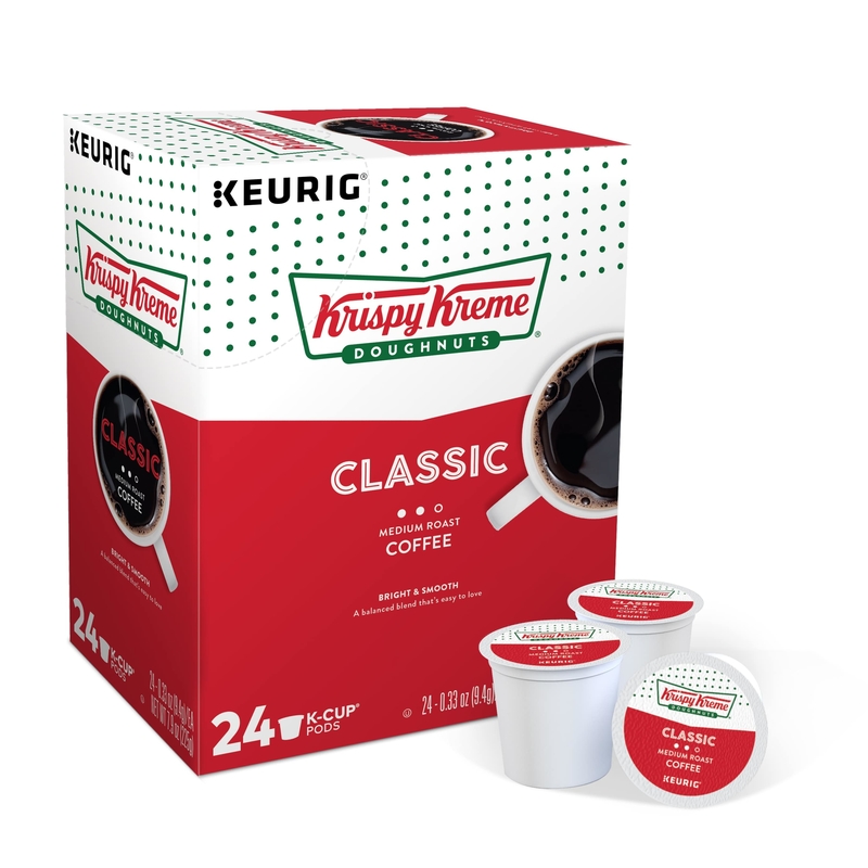 KEURIG进口代理批发 Keurig Krispy Kreme 甜甜圈原味釉面咖啡 K 杯 24 包