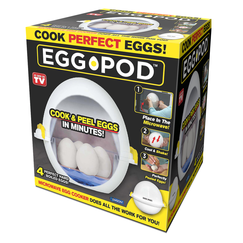 EGG POD进口代理批发 蛋荚白微波炉煮蛋器